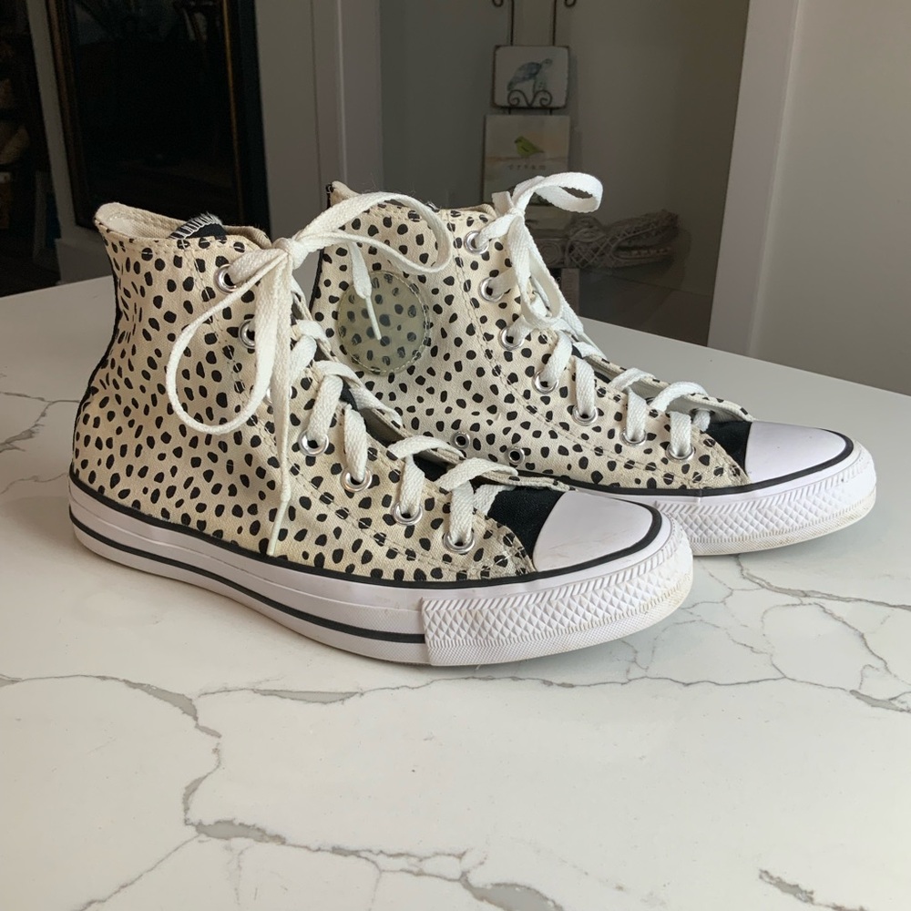 Converse Women's Chuck Taylor All Star Welcome To The Wild Leopard High Tops